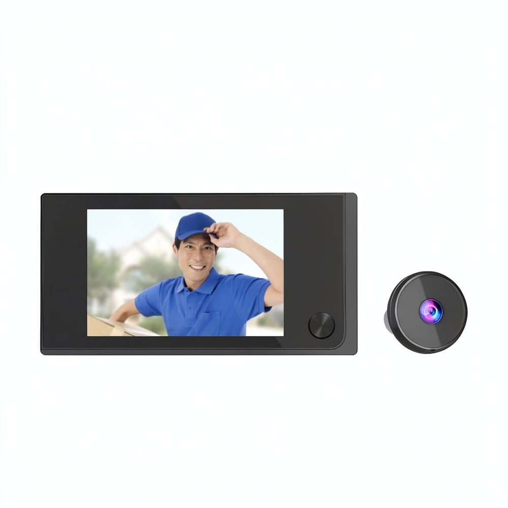 3,5-calowy cyfrowy wyświetlacz – Home Security Front Door Camera recenzja i cena